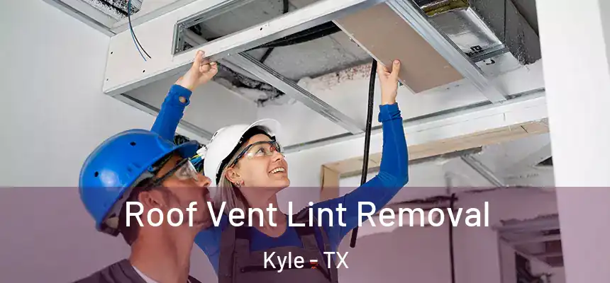 Roof Vent Lint Removal Kyle - TX